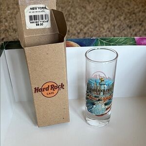 Hard Rock Cafe New York Skyline Shot Glass